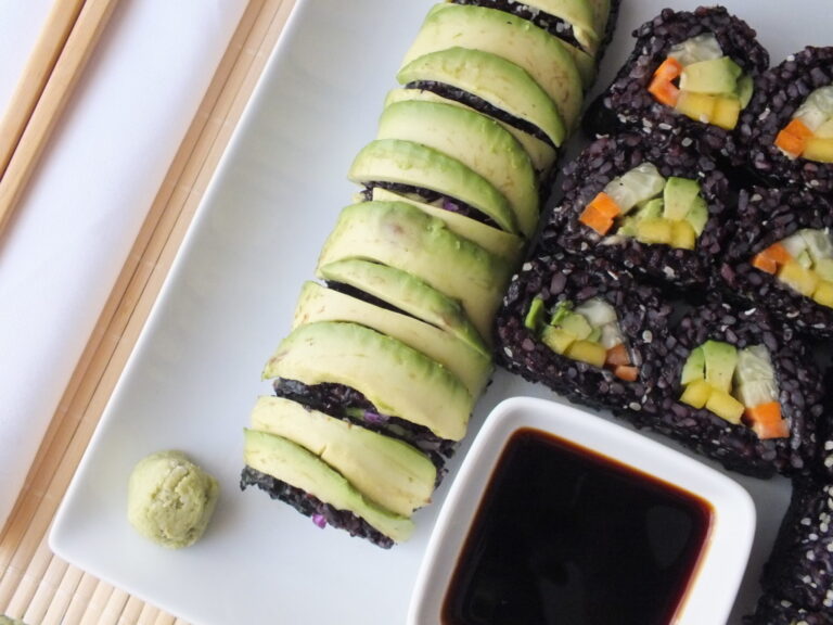 Dieta wegańska i sushi