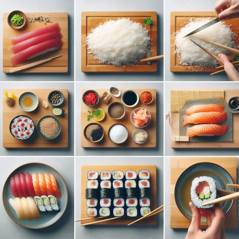 jak zrobic sushi w domu